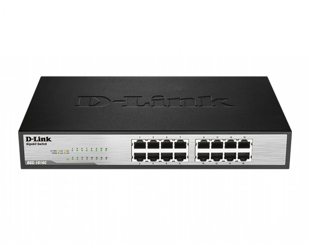 سوئیچ شبکه 16 پورت دی لینک مدل DES-1016C